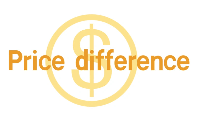 $100.00 Price difference Or Shipping cost difference