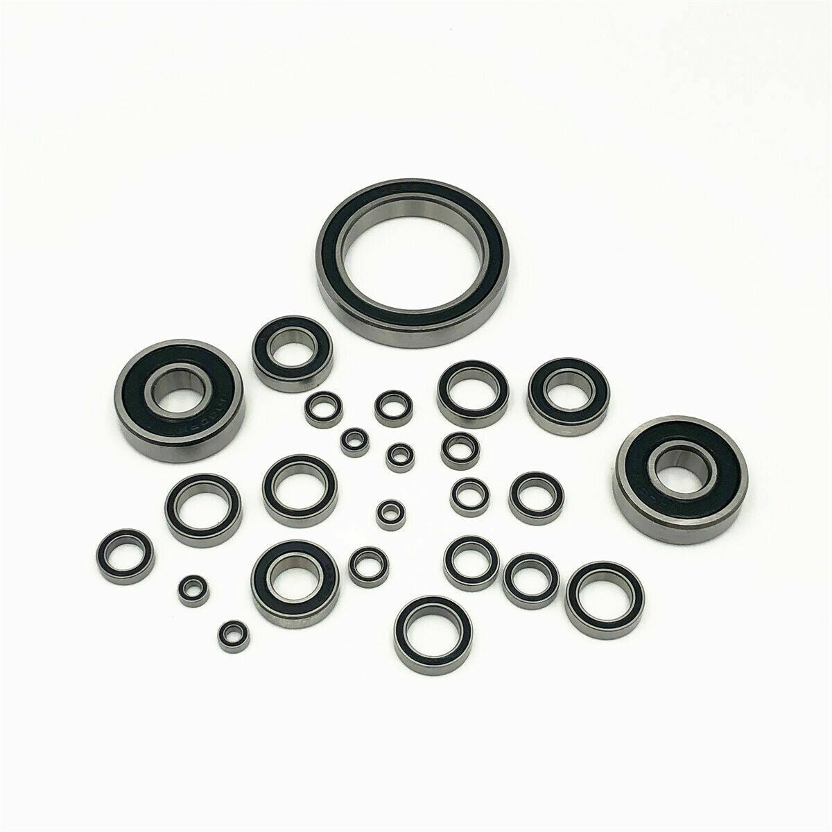 Cuscinetti A Sfere TRB RC 5x11x4 Mm ABEC 3 Con Scudi Metallici (10 Pezzi) - Foto 2