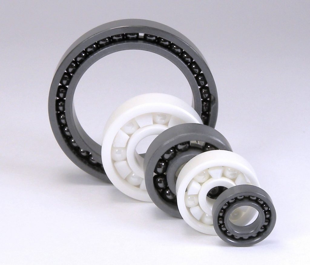 CE 698 ZRO2 PTFE open 8x19x6 mm Miniature Deep Groove Ball Bearings CE ...