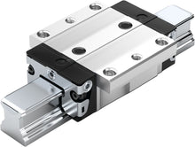 Load image into Gallery viewer, Ball runner block, FNS, size 30, aluminum, accuracy high, low preload, with ball chain