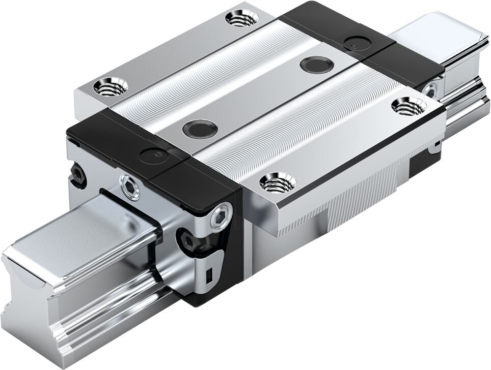 Ball runner block, FNS, size 30, steel CS, accuracy high, low preload, with ball chain