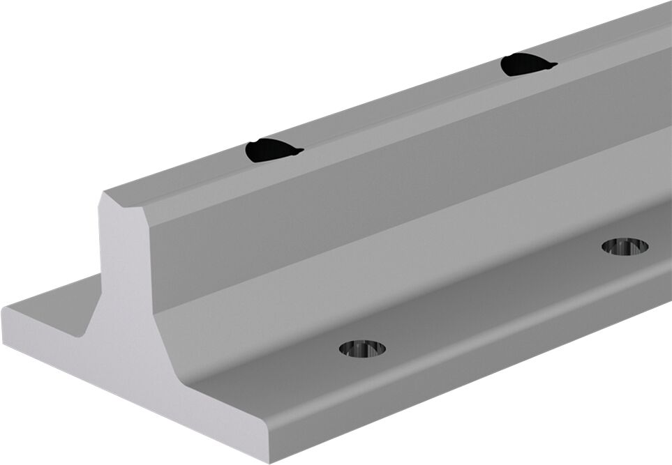 Shaft support rail, 25-AFH2-600
