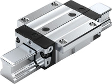 Load image into Gallery viewer, Ball runner block, FNS, size 35, steel CS, accuracy extra precision, low preload, with ball chain