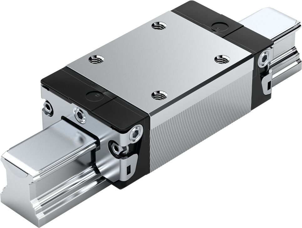 Ball runner block, SNS, size 25, Resist NRII, accuracy precision, low preload, with ball chain