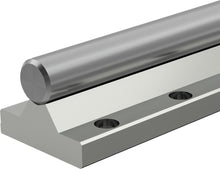 Load image into Gallery viewer, Shaft support rail with shaft mounted (corrosion-resistant steel), 30-SFRA-H6