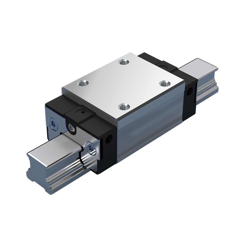 Compact Line ball runner block, SNH, size 15, steel CS, accuracy precise, medium preload