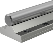 Load image into Gallery viewer, Shaft support rail with shaft mounted (corrosion-resistant steel), 30-SRFC-H6