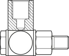 Load image into Gallery viewer, Swivel fitting - 22mm - M6