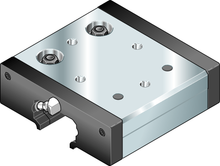 Load image into Gallery viewer, The cam roller runner block is characterized by the following product features: Format SNS, size 52, aluminum, accuracy economic, load class FH