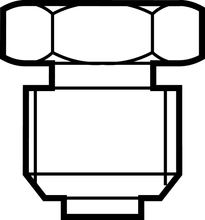 Load image into Gallery viewer, Funnel-type lube nipple - M8