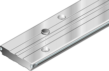 Load image into Gallery viewer, Cam roller guide rail, BNN, size 52, aluminum-NRII, standard bores