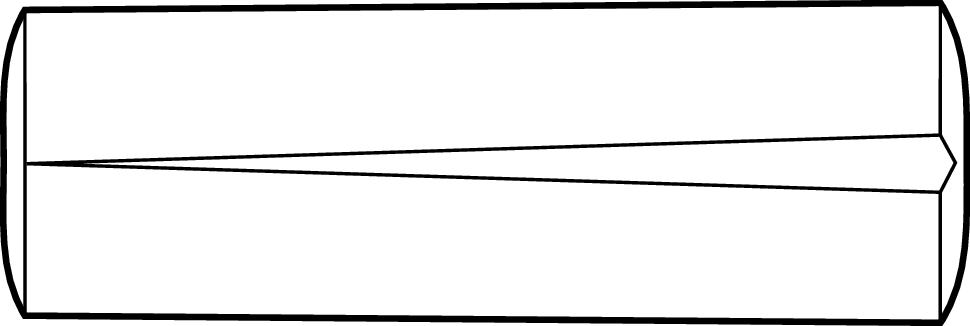 Grooved taper pin - 3