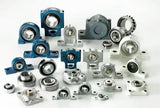SNL516-613 in a Set with Bearing Insert 2216-K and Adapter Sleeve H316, FRB-12.5/140 Split Pillow Block Housing Set SNL5-3 (Self-Aligning Ball Bearing 22-K: Wide, Sheet Steel Cage & Adapter Sleeve)